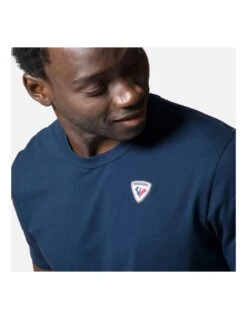 T-shirt Rossignol Logo Plain Tee Dark Navy -Hiver Vêtements Magasin t shirt rossignol logo plain tee dark navy 2