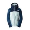 Veste A Capuche The North Face W Stratos Jacket Sky Blue / Summit Navy