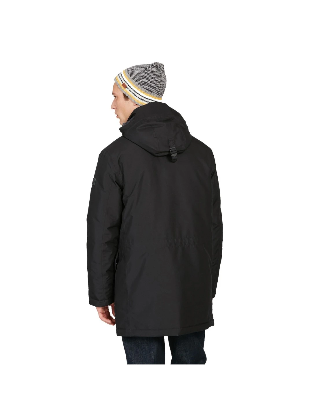 Veste Aigle Downtown Tech Noir 4 Veste Aigle Downtown Tech Noir – Image 4