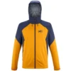 Veste De Randonnée Millet Fitz Roy III Jkt Kumquat / Saphir