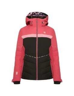 Veste De Ski Dare 2B Conveyed Waterproof Ski Jacket Earth Rose Black