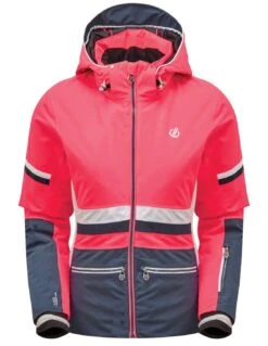 Veste De Ski Dare 2B Evidence Jacket Neon Pink / Dark Denim