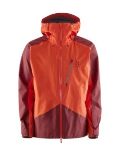 Veste De Ski Haglöfs Niva Habanero / Dark Ruby