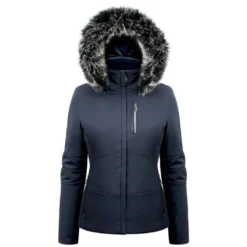 Veste De Ski Poivre Blanc Stretch W Navy