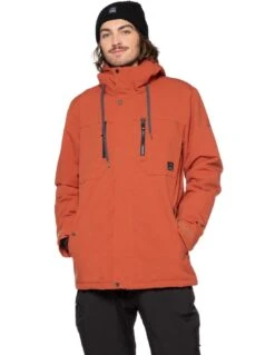 Veste De Ski Protest Ilton Snowjacket Cinnamon -Hiver Vêtements Magasin veste de ski protest ilton snowjacket cinnamon 2