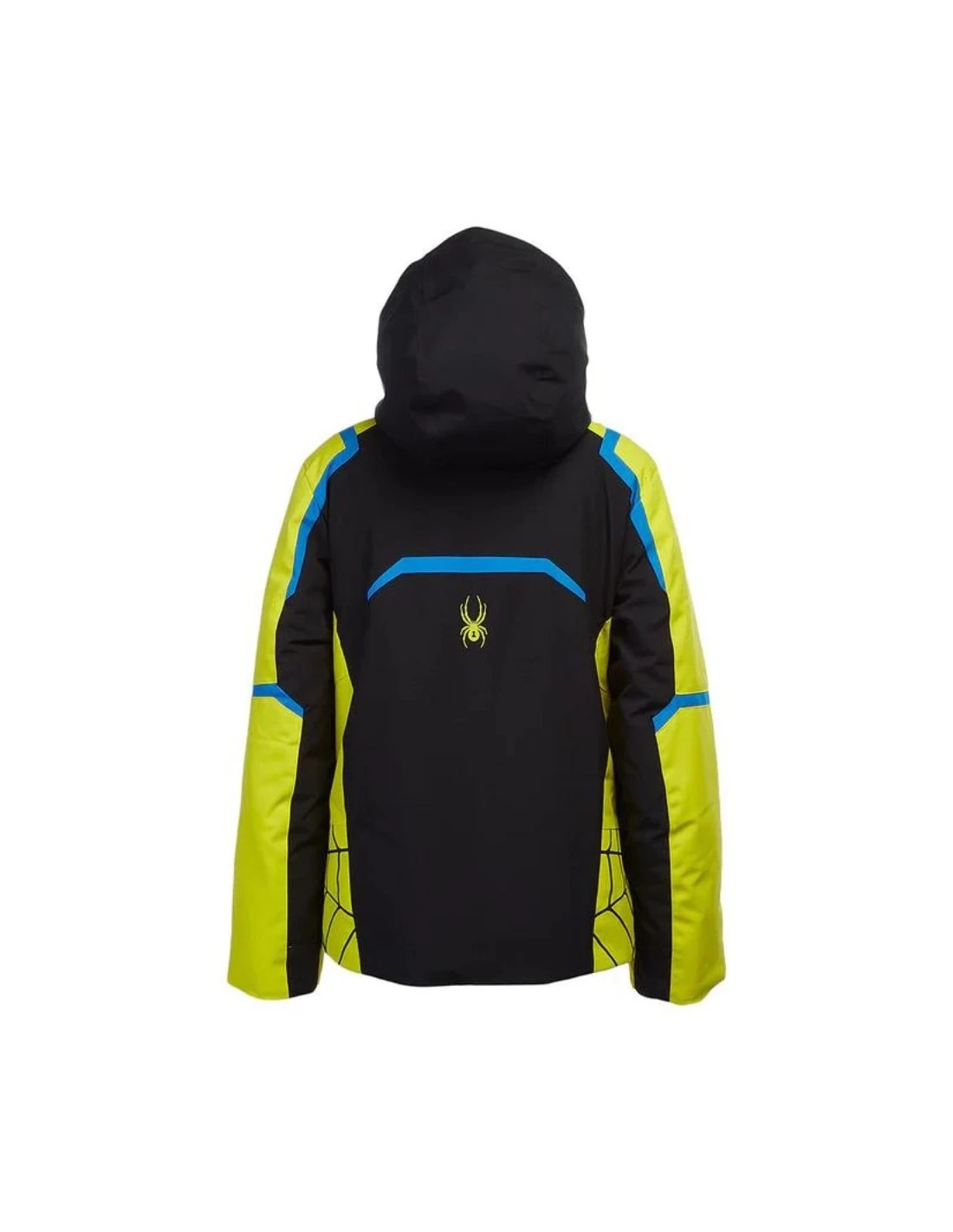 Veste De Ski Spyder Challenger Jr Black / Yellow 2 Veste De Ski Spyder Challenger Jr Black / Yellow – Image 2