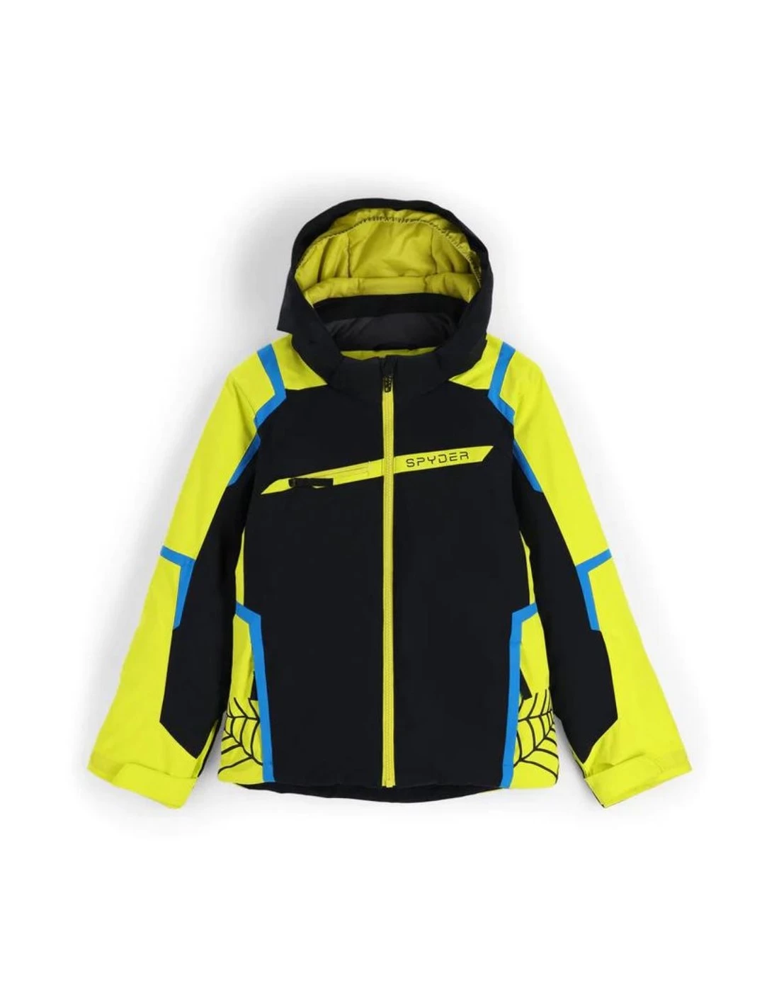 Veste De Ski Spyder Challenger Jr Black / Yellow 1 Veste De Ski Spyder Challenger Jr Black / Yellow