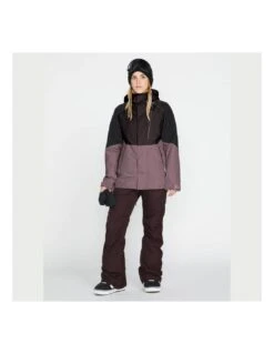 Veste De Ski Volcom Aris Ins Gore Jacket Black Plum -Hiver Vêtements Magasin veste de ski volcom aris ins gore jacket black plum 3
