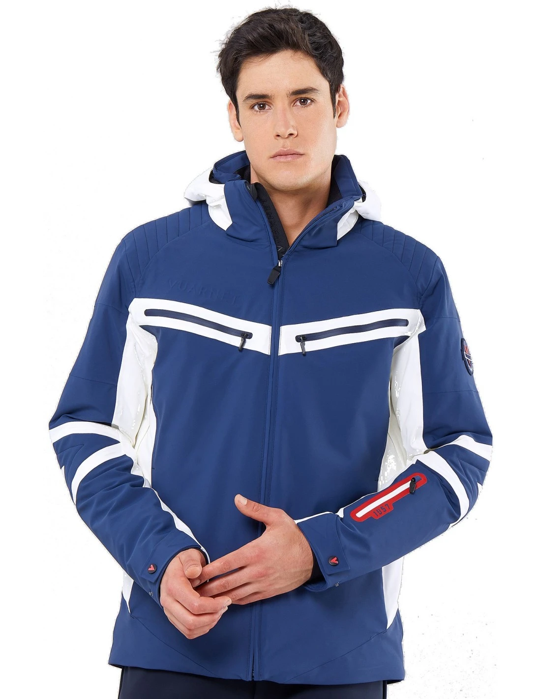 Veste De Ski Vuarnet Man Tec Padded JKT Beaumont Stone Blue 1 Veste De Ski Vuarnet Man Tec Padded JKT Beaumont Stone Blue