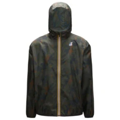 Veste K-Way Le Vrai 3.0 Claude Graphic Camo Green Black
