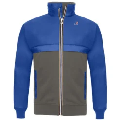 Veste K-way Le Vrai Remake Richard Blue Royal Grey