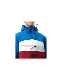Veste Napapijri Rainforest Block Red Multicolor -Hiver Vêtements Magasin veste napapijri rainforest block red multicolor 7