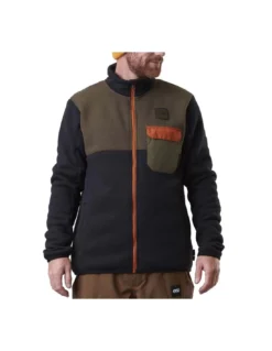 Veste Polaire Picture Organic Dauwy Fleece Dark Army -Hiver Vêtements Magasin veste polaire picture organic dauwy fleece dark army 2