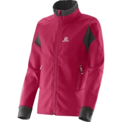Veste Softshell Salomon Momemtum Jr Lotus Pink
