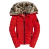 Veste Superdry Arctic Glaze Jacket Lollipop Red